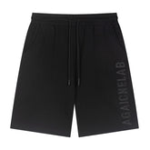 Balenciaga Logo Printed Knit Shorts